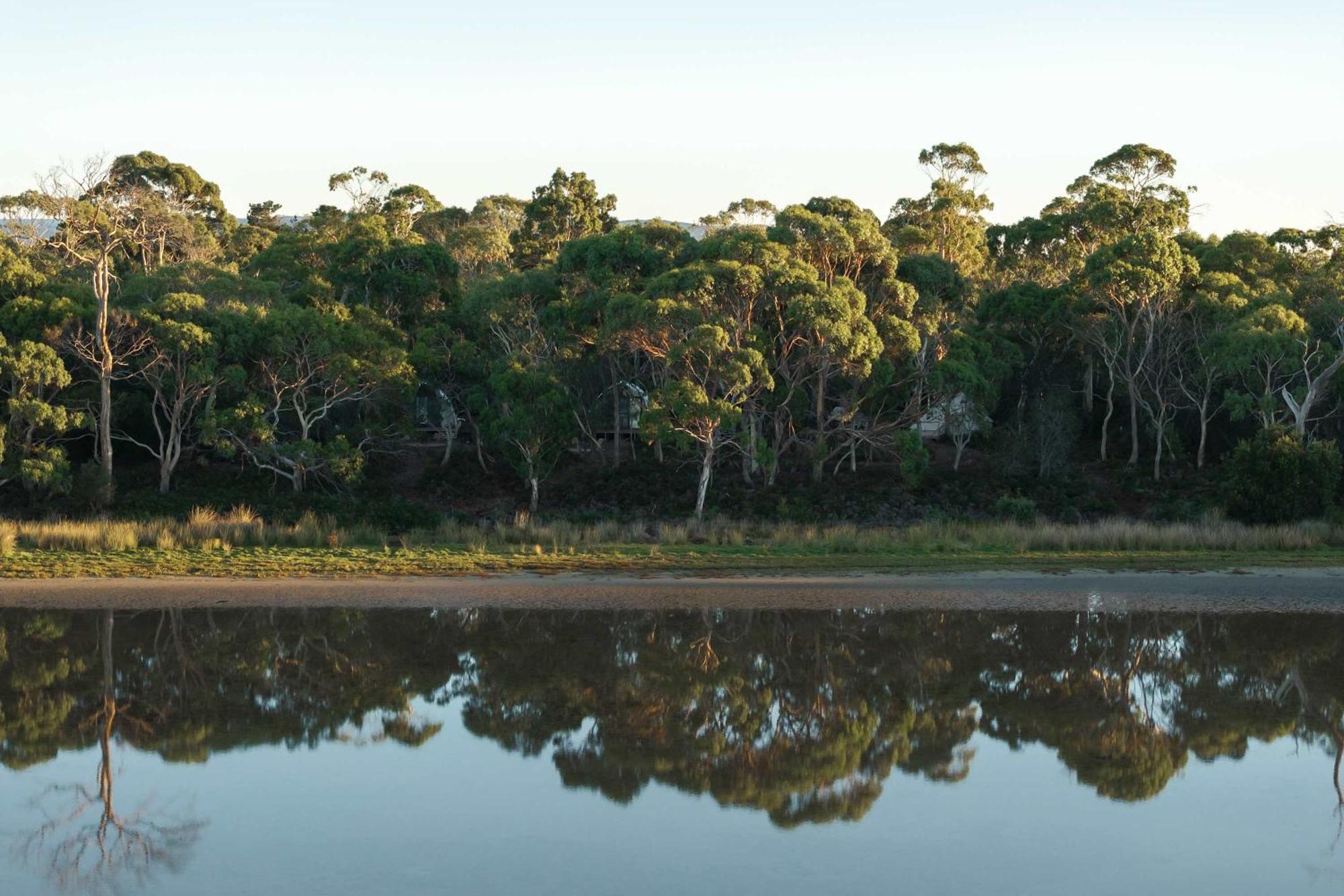 מלון קולאס ביי Numie - Freycinet Peninsula - Glamping - Heated - Waterfront מראה חיצוני תמונה