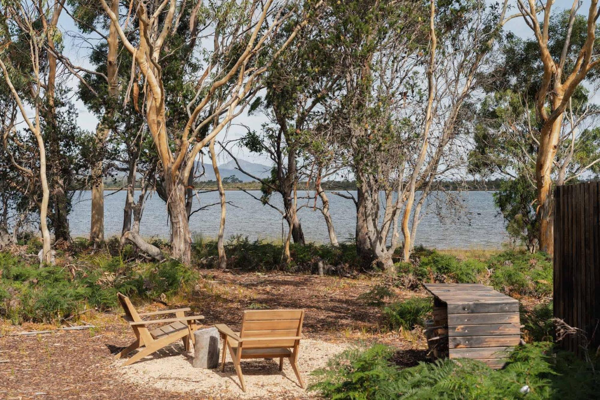 מלון קולאס ביי Numie - Freycinet Peninsula - Glamping - Heated - Waterfront מראה חיצוני תמונה