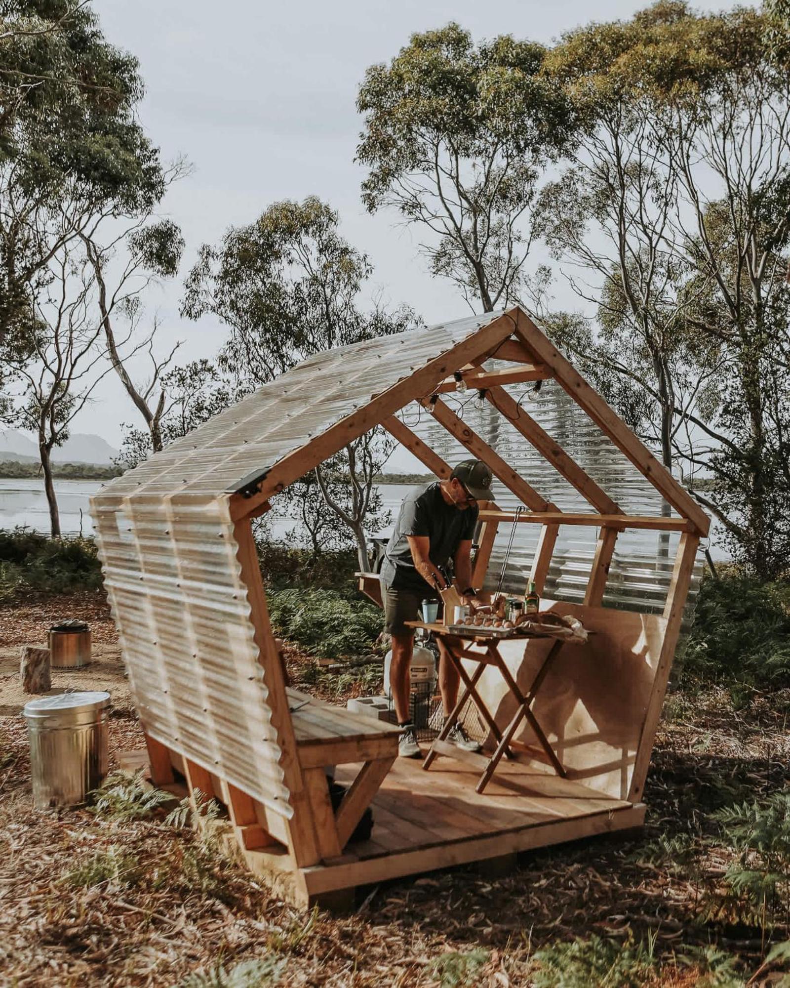 מלון קולאס ביי Numie - Freycinet Peninsula - Glamping - Heated - Waterfront מראה חיצוני תמונה